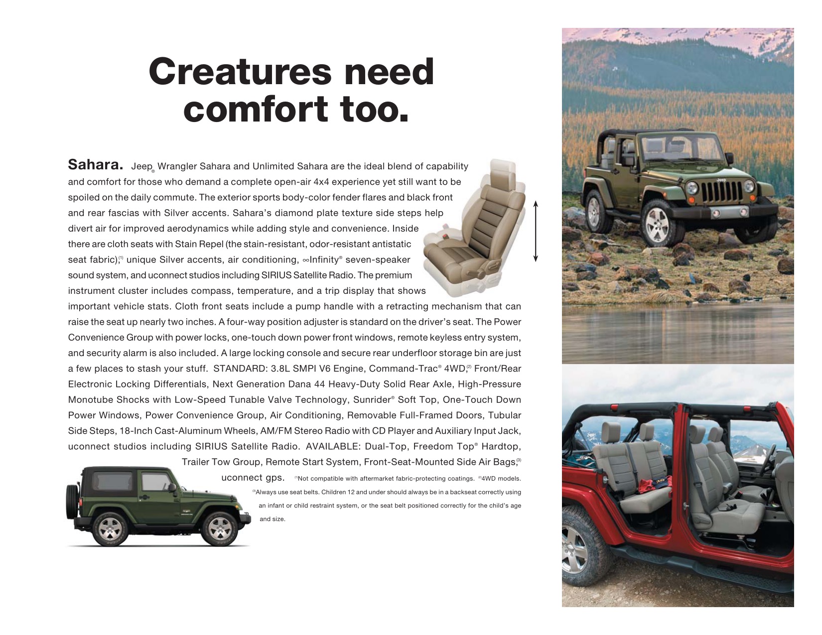 2009 Jeep Wrangler Brochure Page 19